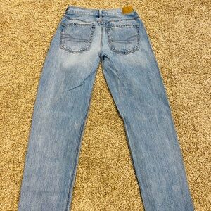 AEO 90s low rise straight jeans, 4